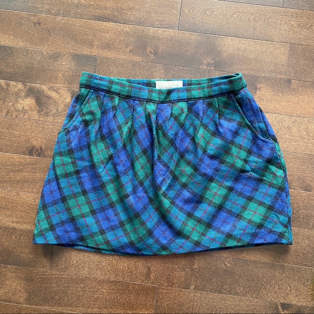 Plaid skirt